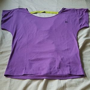 FLASH SALE!! Gently Used Zumba Short Sleeve Top Size XS/S